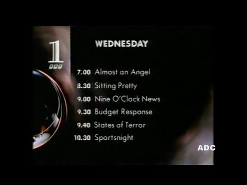 BBC1 closedown announcer Andy Cartledge 30th November 1993