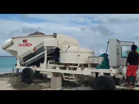 Mobile Concrete Batching Plant