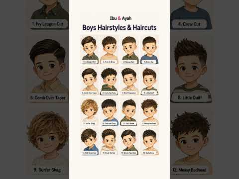 16 Inspirasi Gaya Rambut Anak Laki-Laki yang Keren dan Cocok untuk Semua Acara #ibudanayah