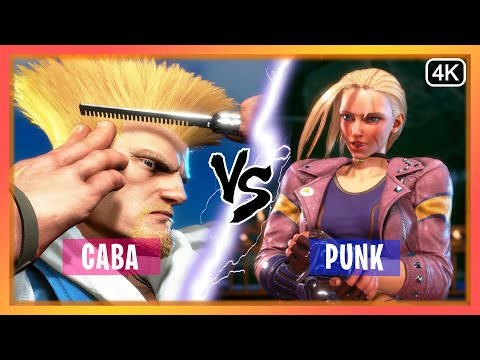 Guile (Caba) Vs Cammy (Punk)  - Street Fighter 6 🔥Full Fight🔥