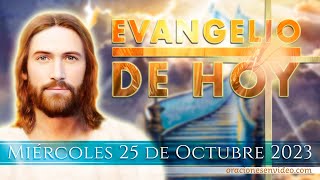 Evangelio de HOY. Miércoles 25 de octubre 2023 12,39-48