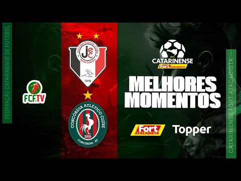 Melhores momentos - Joinville 2x1 Concórdia - Catarinense Fort Atacadista 2025 - 21/01