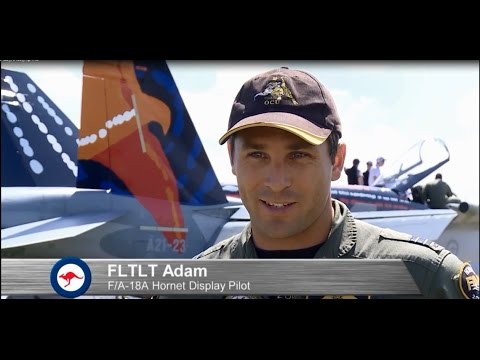 Australian International Airshow 2015 F/A-18A Hornet display