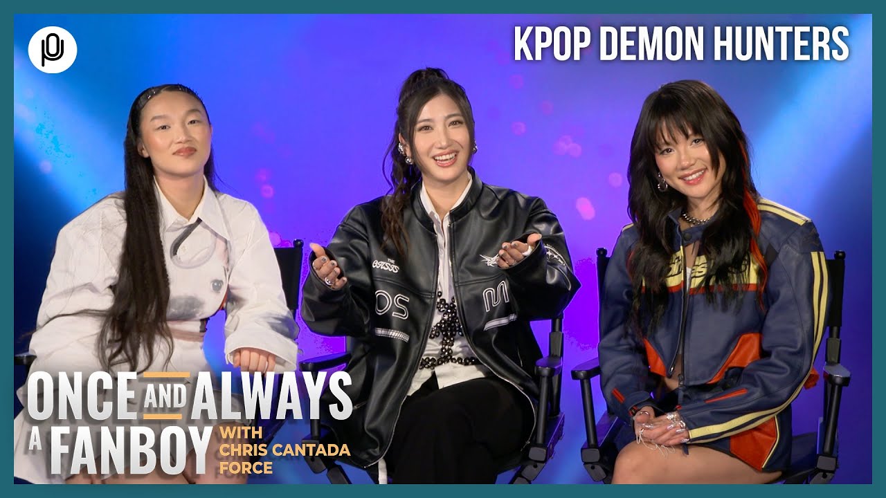 EJAE, AUDREY NUNA, REI AMI, and Chris Appelhans of KPop Demon Hunters being Fearless and Undefined