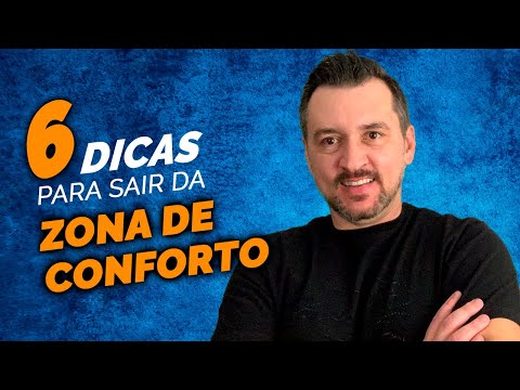 COMO SAIR da ZONA de CONFORTO  - 6 DICAS - Com Cesar Poppi