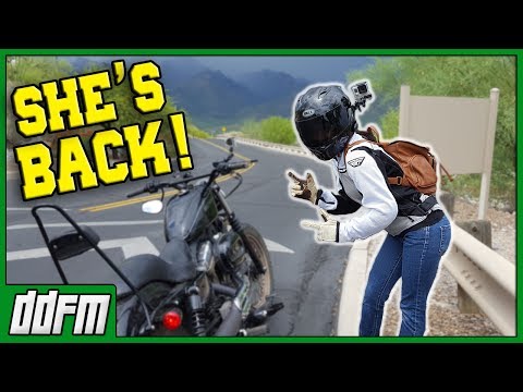Riding With My Girlfriend Again! Also Testing the Burly Brand Sissy Bar 😀