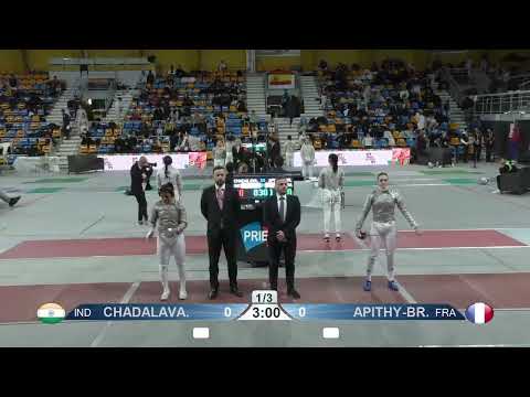 Orleans Grand Prix 2022 SWS - L64 - Bhavani Devi Chadalavada IND v Manon Apithy-Brunet FRA