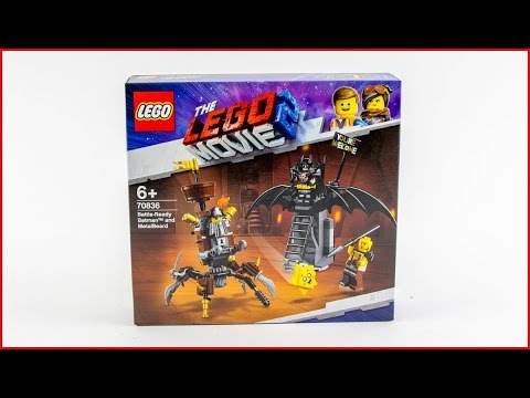 Vidéo LEGO The LEGO Movie 70836 : Batman en armure de combat et Barbe d'acier