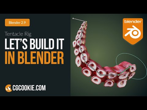 Tentacle Rig | Let's Build It In Blender