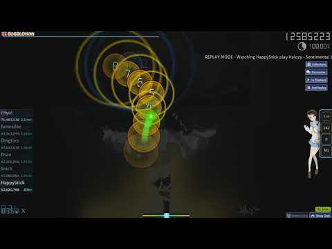 HappyStick | Halozy - Sentimental Skyscraper +FC | Take first place! | 353pp | 99.78% acc