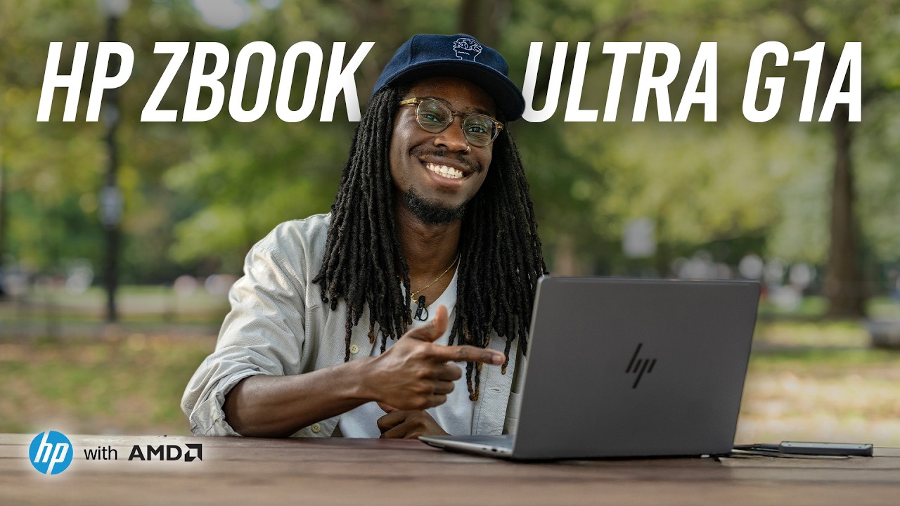 Video Editing & Motion Graphics with the HP ZBook Ultra G1a