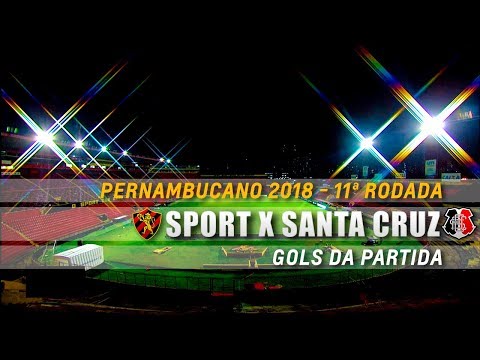 Gols de Sport 1 x 1 Santa Cruz pelo Pernambucano 2018