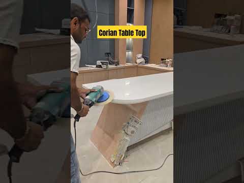corian table top #corian #office #interiordesign #shortsfeed #shorts #trending #viral#youtubeshorts