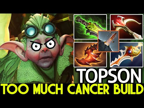 TOPSON [Snapfire] When Pro Trying Physical Build Too Much Cancer Dota 2