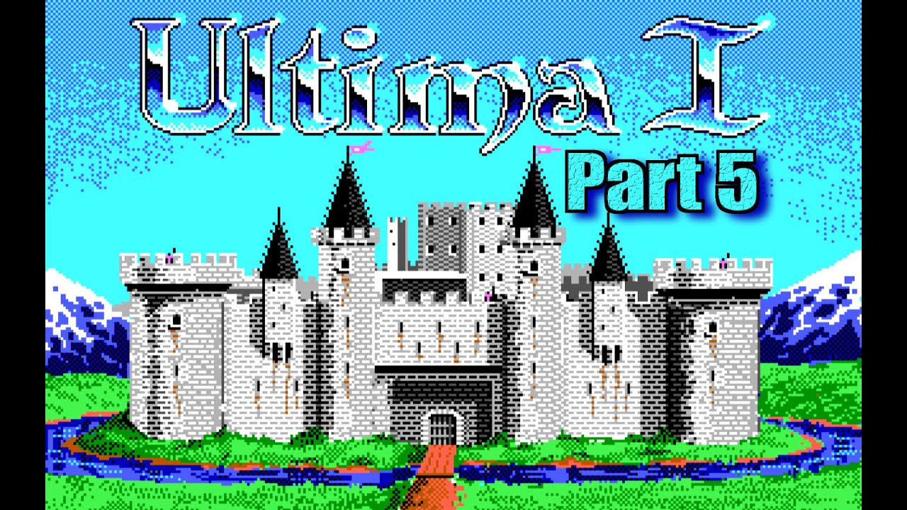 Ultima 1 Walkthrough Part 5 The Time Machine Mondain Final Boss Fight and Ending