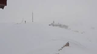 VIDEO Feerie la Bâlea Lac. Stratul de zăpadă e cel mai mare din țară 1 video