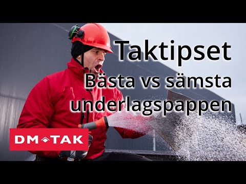 Taktipset - Bästa vs sämsta underlagspappen