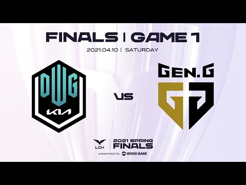 DK vs. GEN | Game 1 Highlights | 2021 LCK Spring Split Finals