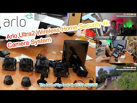 Arlo Ultra2 Wireless Home Security Camera System review demo by Benson Chik 2021