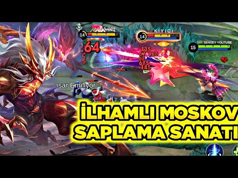 İLHAMLI MOSKOV BİR SAPLAMA SANATI Mobile Legends Sensey