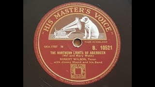 Robert Wilson with Jimmy Shand &#39;The Northern Lights Of Aberdeen&#39; 1953 78 rpm