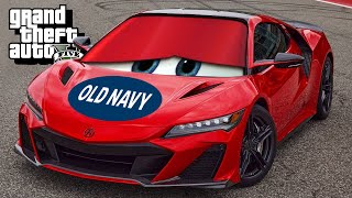 Supercar Parkour Race in GTA 5 Online!