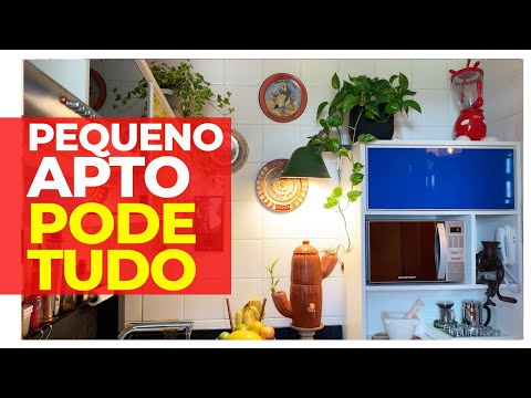 CUTE MINI KITCHEN, SUPER DECORATED HALLWAY AND LOTS OF PRACTICAL TIPS - SMALL APARTMENT CAN DO EV...