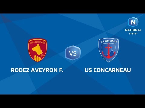 J28 : Rodez AF - US Concarneau I National FFF 2018-2019