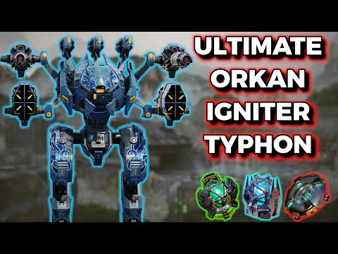 WR -  Trying Out My First Ultimate Combo - Ultimate Igniter Orkan Typhon | War Robots