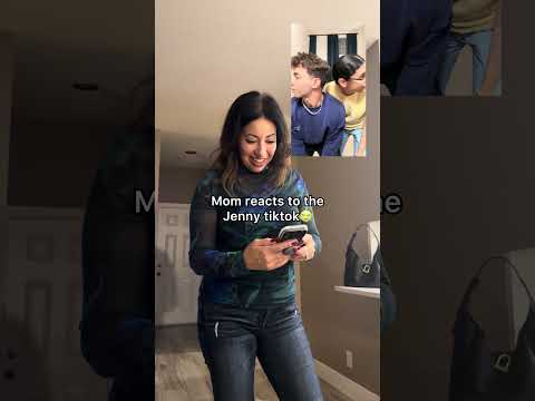 Mom Reacts to the Jenny tiktok 😭😭🤣