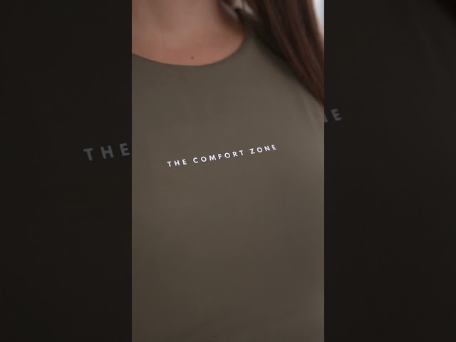 High Impact Crop Tank Top - Olive Green