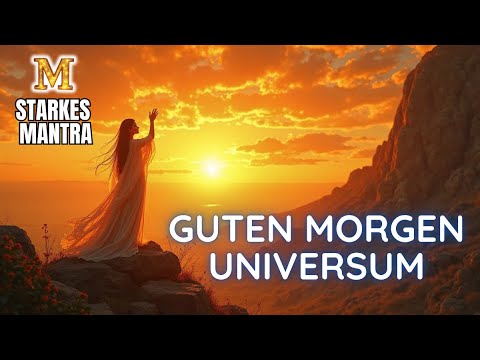 🌜⭐🌞 GUTEN MORGEN, UNIVERSUM - Mantra für Morgenmotivation und Freude am Aufwachen 🌞🌸