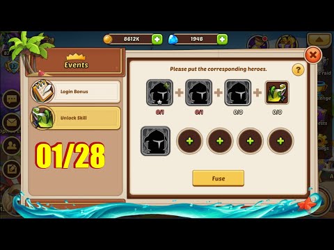 Idle Heroes PS August Season 01/28 |  Season Mod "Skill replacement" + banned heroes