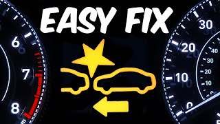 How to Fix & Reset Forward Collision Warning Light | Pre-Collision System Malfunction
