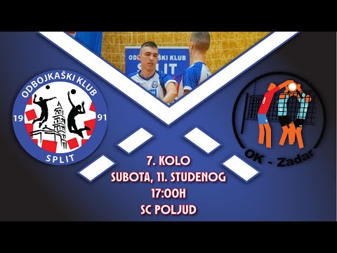 OK Split (M) - OK Zadar / 7. kolo [Superliga 23./24.]