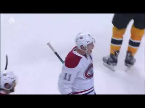 Brendan Gallagher 1-0 Goal - Canadiens @ Bruins - 10.22.2016 - HD