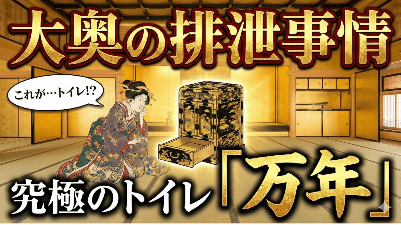 江戸将軍の妻だけが使える！究極のトイレ「万年」の驚きの実態とは？