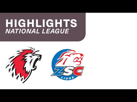 Lausanne vs. ZSC Lions 4:2 - Highlights National League