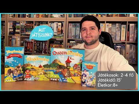 Kingdomino Társasjátékcsalád Bemutató - Mit Játsszunk?