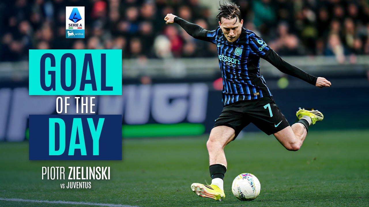 GOAL OF THE DAY | Zielinski’s Goal in Slow Motion | Inter-Juventus | Serie A 2025/26