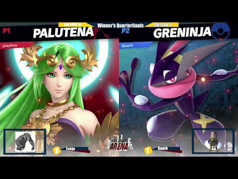 AAA53 WQF Tohjo (Palutena) vs Quark (Greninja)