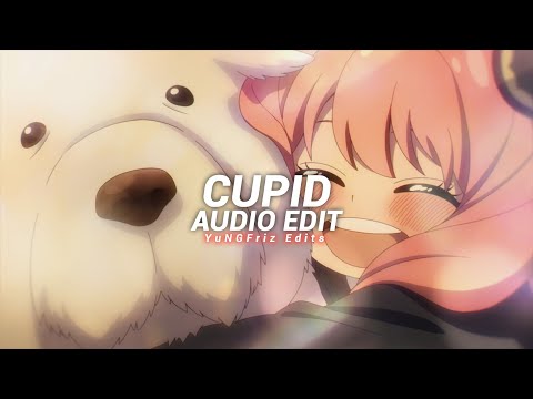 cupid (sped up) twin version - fifty fifty [edit audio]