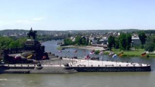 preview picture of video 'Seilbahn Koblenz & Festung Ehrenbreitstein'