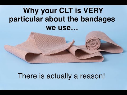 Why the bandage of your COMPRESSION BANDAGING is so important!