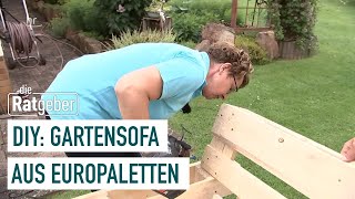 DIY: Gartensofa aus Europaletten | Die Ratgeber