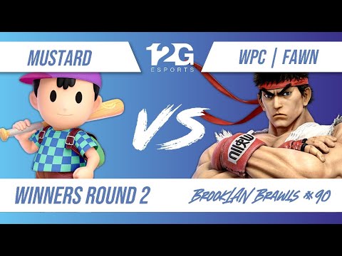 BrookLAN Brawls 90 - mustard (Ness) v. WPC | fawn (Luigi, Ryu) - Winners Round 2