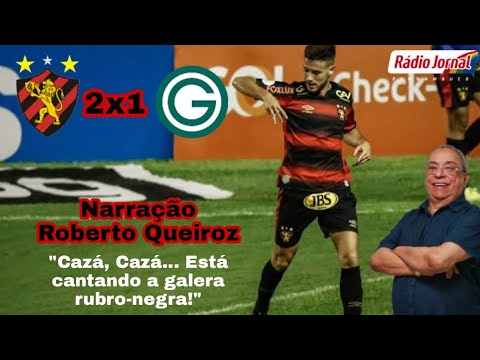 SPORT 2 x 1 GOIÁS (Narração EMOCIONANTE de Roberto Queiroz - Rádio Jornal do Commercio) #SerieA2020