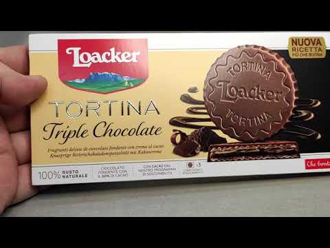 Loacker Tortina Triple Chocolate - Chocolate in Germany