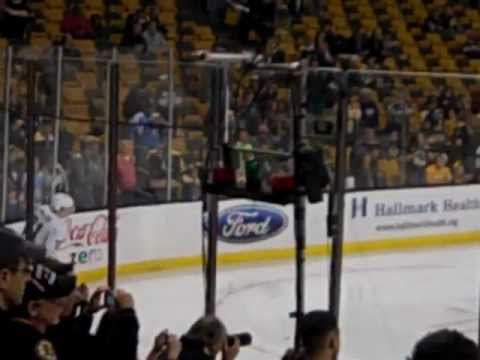 Pittsburgh Penguins Pre-game (Pens vs. Bruins 4/3/12 - Pens win 5-3) (Part 1)
