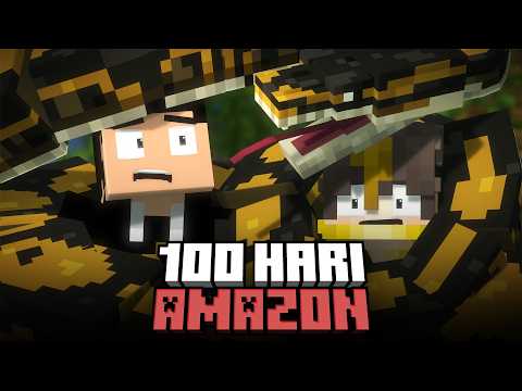 100 Hari di Hutan Amazon Hardcore Minecraft